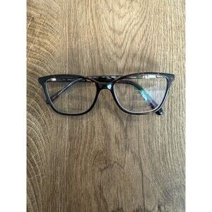 Nine West NW8000 Eyeglass Frames Only 031 53-16-135 Brown over Blue/Green CLEAN